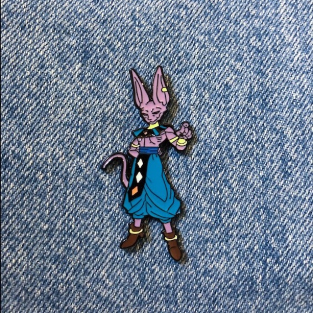 DBZ Beerus Enamel Pin